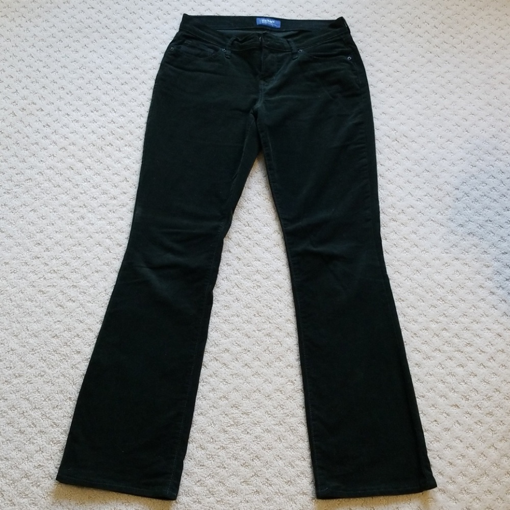 Cute dark green cords
